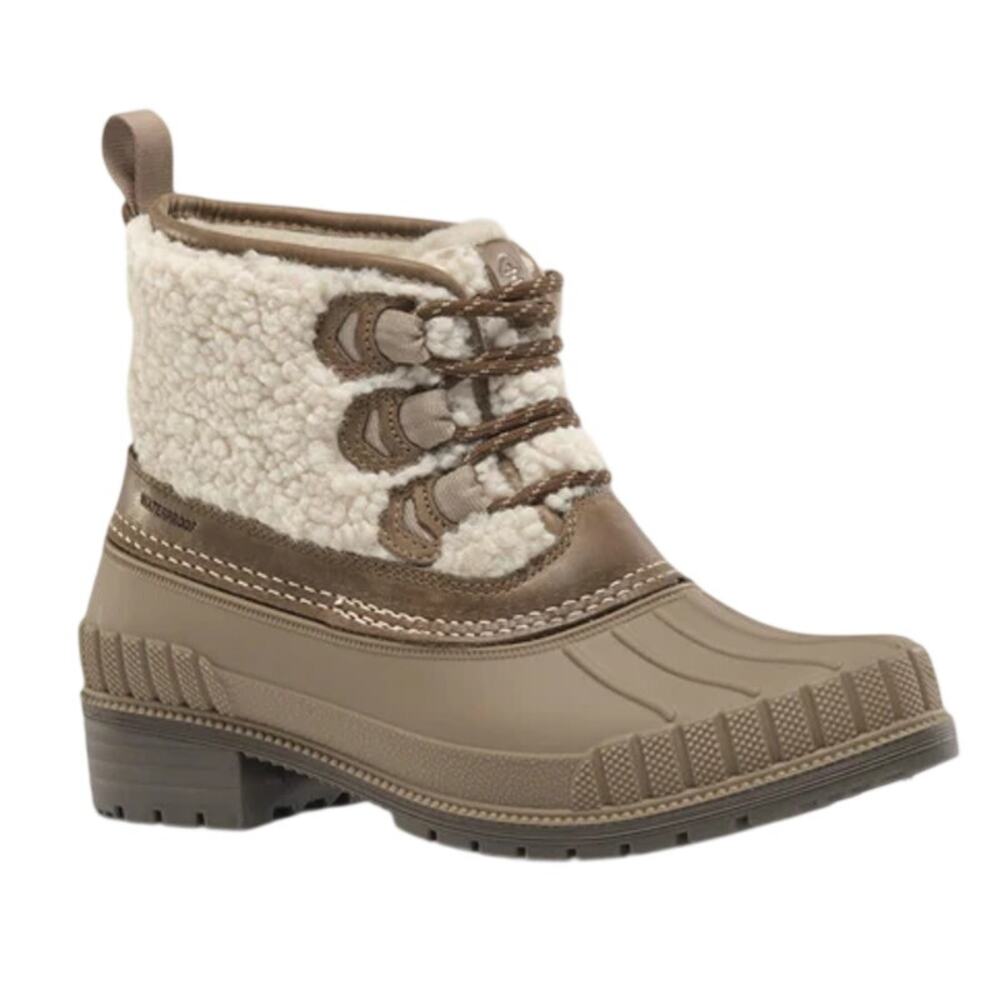 Kamik Womens Sienna Lo Winter Boot US 10 EU 41 Grey Leather WP Insulated NIB